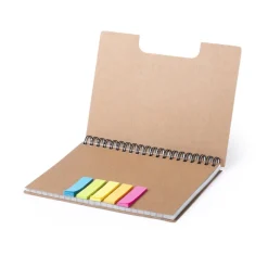 Gift Campaign Block notes ricilato pagine a righe e 125 sticker segnapagina Post It> Block Notes|Taccuini Tascabili E Quadernini A6