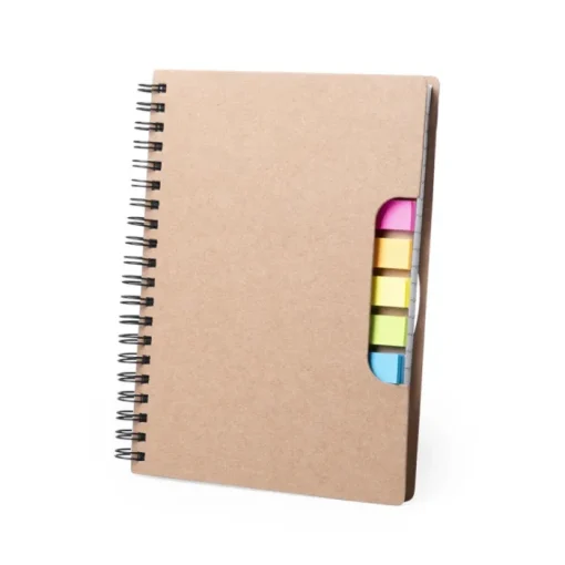 Gift Campaign Block notes ricilato pagine a righe e 125 sticker segnapagina Post It> Block Notes|Taccuini Tascabili E Quadernini A6