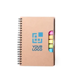 Gift Campaign Block notes ricilato pagine a righe e 125 sticker segnapagina Post It></noscript> Block Notes|Taccuini Tascabili E Quadernini A6