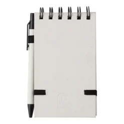 Gift Campaign Block notes tascabile A6 con pagine a righe e penna a inchiostro blu></noscript> Block Notes