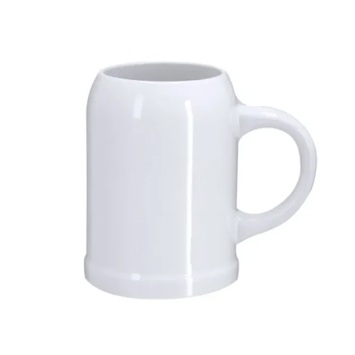 Gift Campaign Boccale per birra in ceramica bianca per sublimazione da 500 ml> Bicchieri Di Vetro Personalizzati