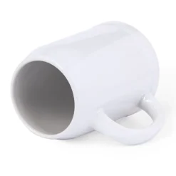 Gift Campaign Boccale per birra in ceramica con finitura bianca da 700 ml.> Bicchieri Di Vetro Personalizzati