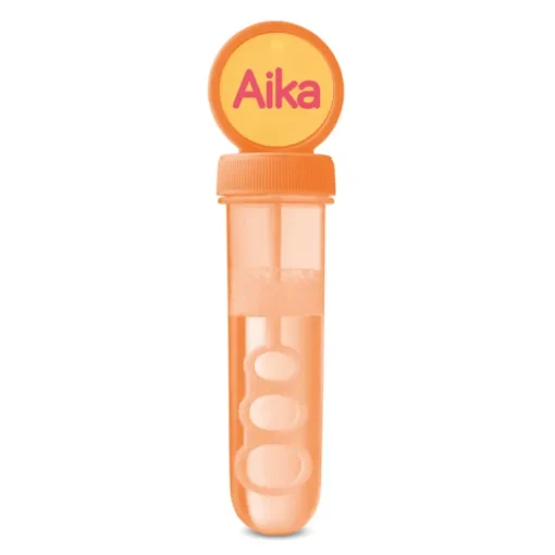 Gift Campaign Bolle di sapone in conteniotre colorato da personalizzare Bubbles> Regali Per Bambini|Giochi E Passatempo