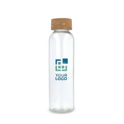 Gift Campaign Boraccia promozionale in vetro riciclato con tappo in sughero 500ml></noscript> Borracce In Vetro