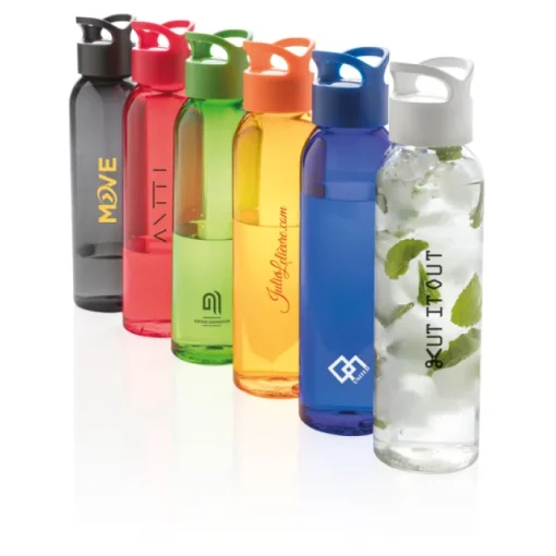 Gift Campaign Borracce con logo aziendale BPA free tappo a vite antigoccia 650ml Luxe> Borracce In Plastica