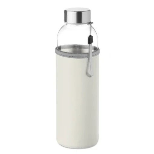 Gift Campaign Borracce con logo con custodia 500ml Downtown> Borracce In Vetro