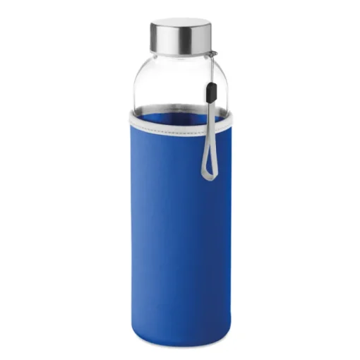 Gift Campaign Borracce con logo con custodia 500ml Downtown> Borracce In Vetro