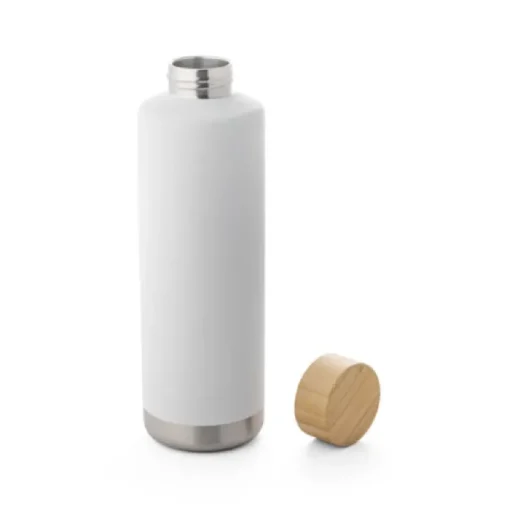 Gift Campaign Borracce con logo in acciaio e tappo in bambù da 640ml Ultimate> Borracce Termiche|Borracce Di Metallo