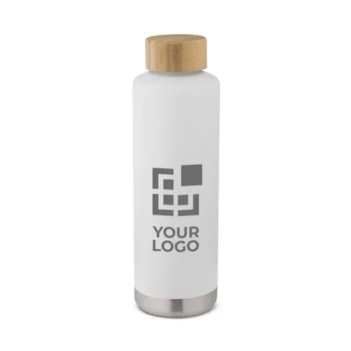 Gift Campaign Borracce con logo in acciaio e tappo in bambù da 640ml Ultimate> Borracce Termiche|Borracce Di Metallo