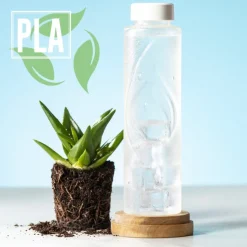 Gift Campaign Borracce ecologiche con logo in PLA 100% compostabili 830ml EcoFriendly> Borracce In Plastica