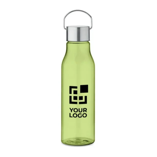 Gift Campaign Borracce ecologiche personalizzate con tappo in acciaio con maniglia da 600ml> Borracce In Plastica