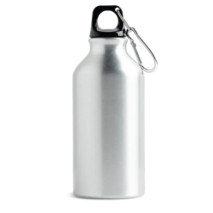 Gift Campaign Borracce ecologiche personalizzate con moschettone da 400ml> Borracce Di Metallo