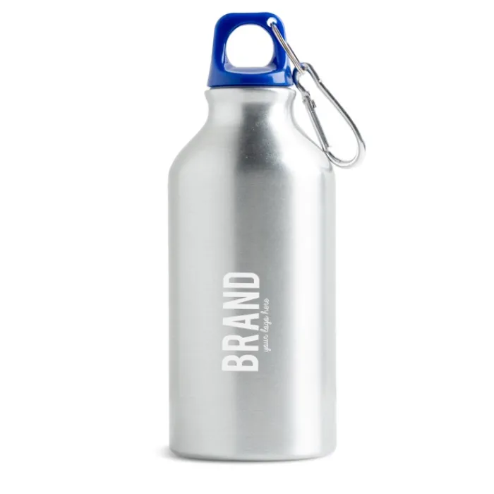 Gift Campaign Borracce ecologiche personalizzate con moschettone da 400ml> Borracce Di Metallo
