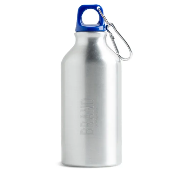 Gift Campaign Borracce ecologiche personalizzate con moschettone da 400ml> Borracce Di Metallo