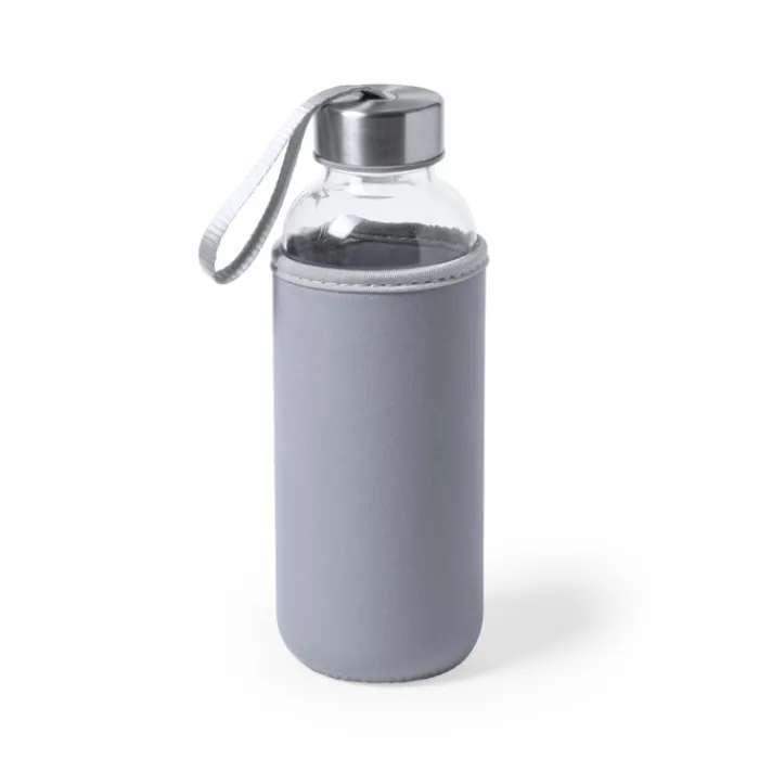 Gift Campaign Borracce gadget con custodia colorata 420ml Crystal Colorful> Borracce In Vetro