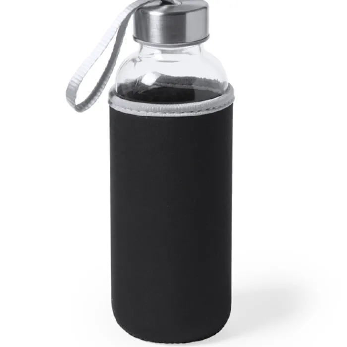 Gift Campaign Borracce gadget con custodia colorata 420ml Crystal Colorful> Borracce In Vetro