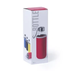 Gift Campaign Borracce gadget con custodia colorata 420ml Crystal Colorful><noscript><img width=