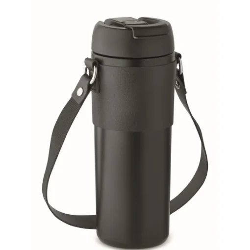 Gift Campaign Borracce in acciaio inossidabile con beccuccio e tracolla da 700 ml> Borracce Termiche