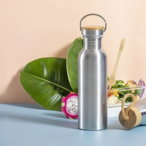 Gift Campaign Borracce in acciaio personalizzate maniglia in metallo 800ml Galaxy> Borracce Di Metallo