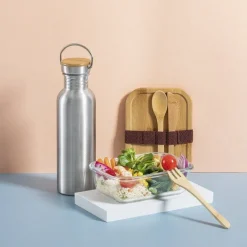Gift Campaign Borracce in acciaio personalizzate maniglia in metallo 800ml Galaxy></noscript> Borracce Di Metallo