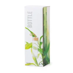 Gift Campaign Borracce in vetro personalizzabili 430ml Crystal Bamboo Clear> Gadget Ecologici|Borracce In Vetro