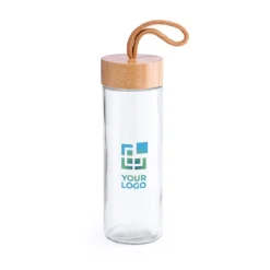 Gift Campaign Borracce in vetro personalizzabili 430ml Crystal Bamboo Clear></noscript> Gadget Ecologici|Borracce In Vetro