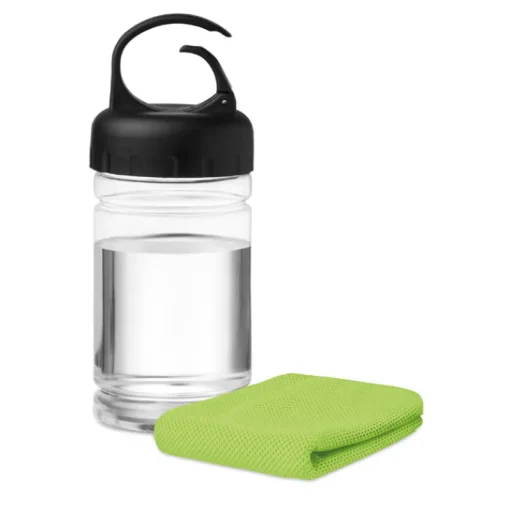 Gift Campaign Borracce palestra personalizzate in tritan con asciugamano 300ml FitStyle> Gadget Palestra|Borracce In Plastica