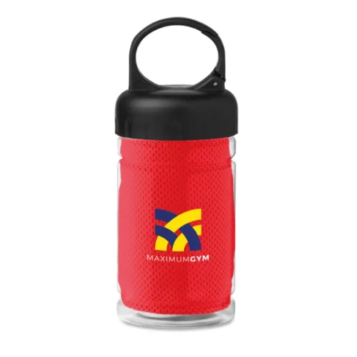 Gift Campaign Borracce palestra personalizzate in tritan con asciugamano 300ml FitStyle> Gadget Palestra|Borracce In Plastica