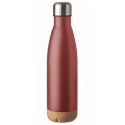 Gift Campaign Borracce promozionali con base in sughero 500ml Inox Cork> Gadget Ecologici|Borracce Di Metallo