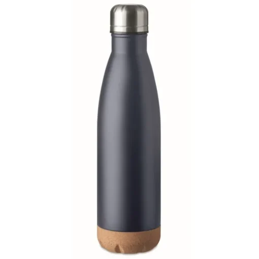 Gift Campaign Borracce promozionali con base in sughero 500ml Inox Cork> Gadget Ecologici|Borracce Di Metallo