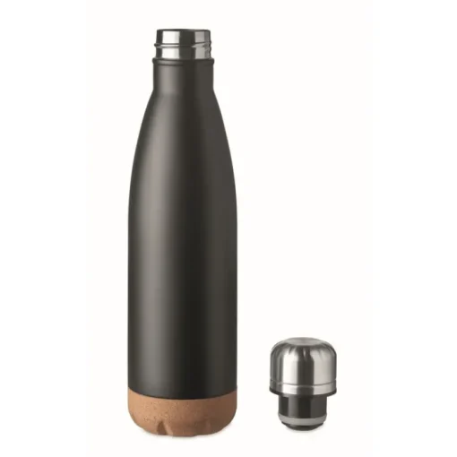 Gift Campaign Borracce promozionali con base in sughero 500ml Inox Cork> Gadget Ecologici|Borracce Di Metallo