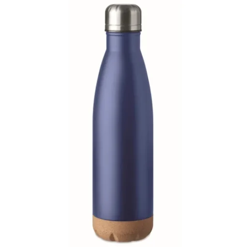 Gift Campaign Borracce promozionali con base in sughero 500ml Inox Cork> Gadget Ecologici|Borracce Di Metallo