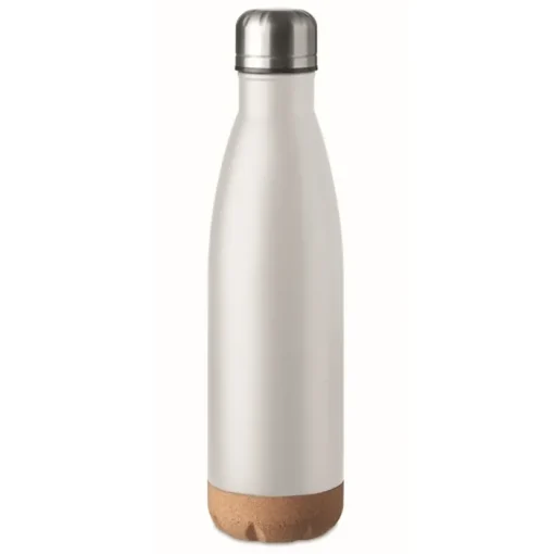 Gift Campaign Borracce promozionali con base in sughero 500ml Inox Cork> Gadget Ecologici|Borracce Di Metallo