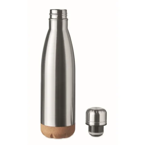 Gift Campaign Borracce promozionali con base in sughero 500ml Inox Cork> Gadget Ecologici|Borracce Di Metallo