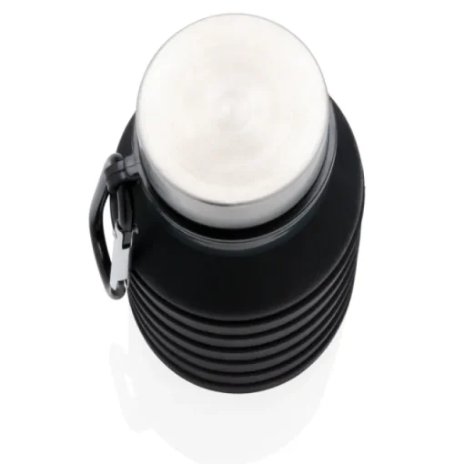 Gift Campaign Borracce promozionali pieghevoli in silicone alimentare 550ml Travel> Borracce In Plastica
