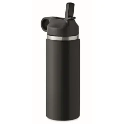 Gift Campaign Borracce termiche con cannuccia da 500 ml in acciaio inox riciclato> Borracce Termiche|Borracce Di Metallo