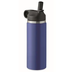 Gift Campaign Borracce termiche con cannuccia da 500 ml in acciaio inox riciclato> Borracce Termiche|Borracce Di Metallo