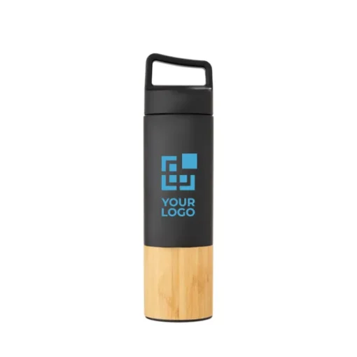 Gift Campaign Borracce termiche da personalizzare con bambù da 540ml Bamboo> Borracce Termiche|Borracce Di Metallo