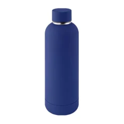 Gift Campaign Borraccia a doppia parete in acciaio inox con finitura in gomma 500ml> Borracce Di Metallo