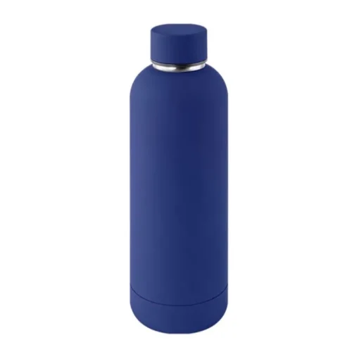 Gift Campaign Borraccia a doppia parete in acciaio inox con finitura in gomma 500ml> Borracce Di Metallo