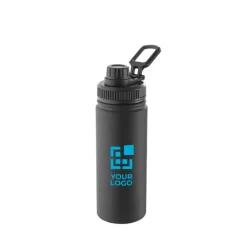 Gift Campaign Borraccia a doppia parete in acciaio inox e tappo con maniglia 570ml></noscript> Borracce Di Metallo