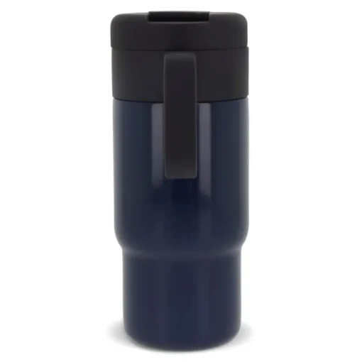 Gift Campaign Borraccia a doppia parete con tappo incernierato nero con manico 400ml> Bicchieri Termici Personalizzati