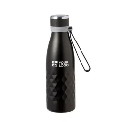 Gift Campaign Borraccia acciaio inox con motivo a rombi e laccetto in silicone 550ml></noscript> Borracce Di Metallo