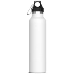 Gift Campaign Borraccia acciaio inox con rivestimento in polvere e moschettone 650ml> Borracce Di Metallo