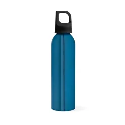Gift Campaign Borraccia alluminio riciclato con moschettone integrato nel tappo 600ml> Borracce Di Metallo