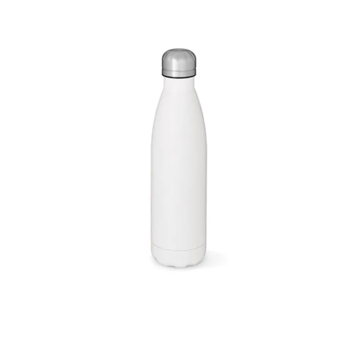 Gift Campaign Borraccia bianca in acciaio inox riciclato con tappo anti goccia 770ml> Borracce Termiche|Borracce Di Metallo