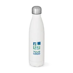 Gift Campaign Borraccia bianca in acciaio inox riciclato con tappo anti goccia 770ml> Borracce Termiche|Borracce Di Metallo