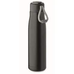 Gift Campaign Borraccia con doppio parete isolata in acciaio inox con cordino 500ml> Borracce Di Metallo