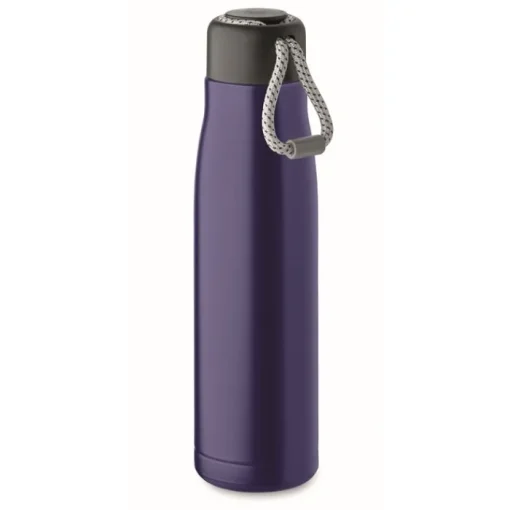 Gift Campaign Borraccia con doppio parete isolata in acciaio inox con cordino 500ml> Borracce Di Metallo