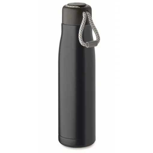 Gift Campaign Borraccia con doppio parete isolata in acciaio inox con cordino 500ml> Borracce Di Metallo